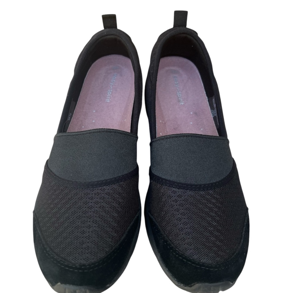 Women's Black Slip-On Shoes